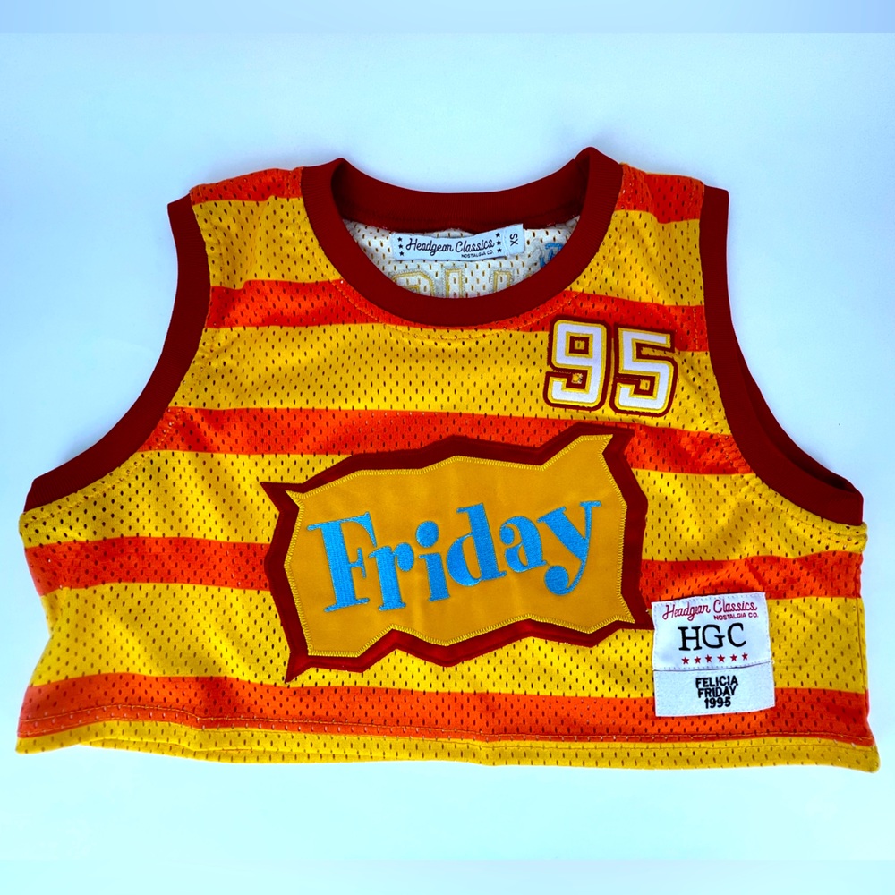 Cropped Bye Felicia Friday 95 Jersey Movie Merch Headgear Classics Women’s XS